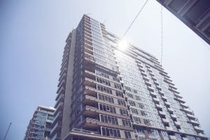 residential building in liberty village