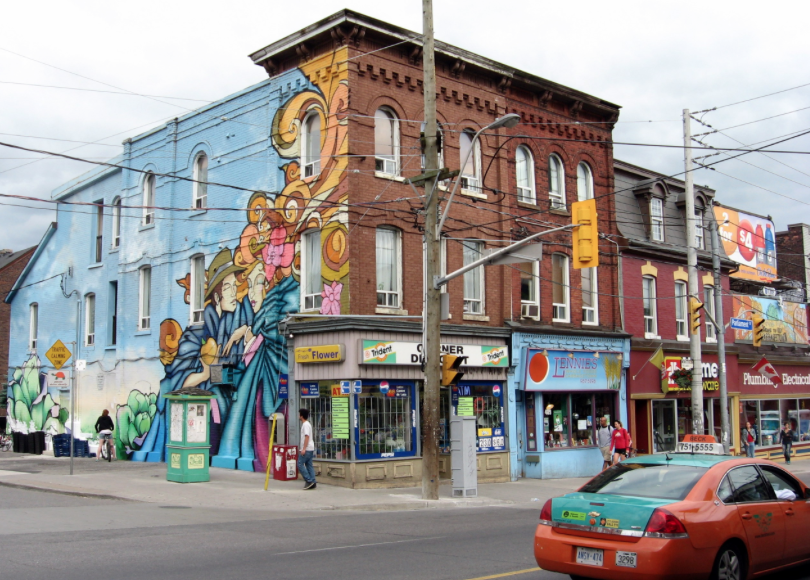 Mural at Carlton and Parliament