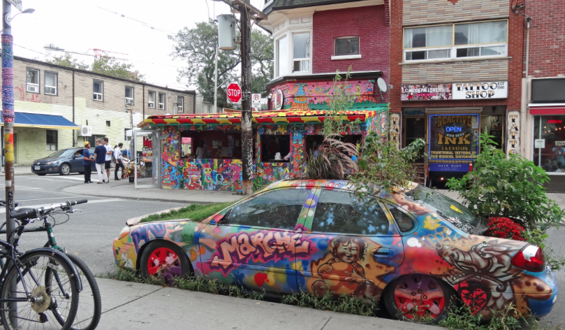 Kensington Market Car Garden 