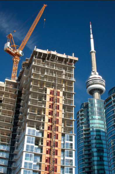 Construction in Toronto 
