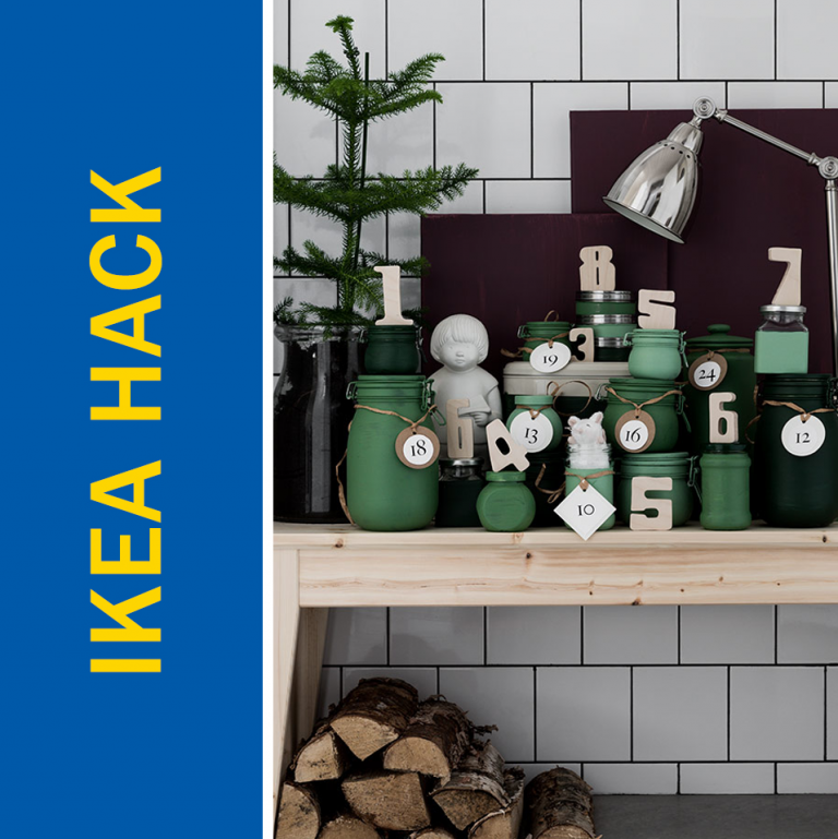 Awesome Ikea Hack of the Week A different kind of advent calendar as a