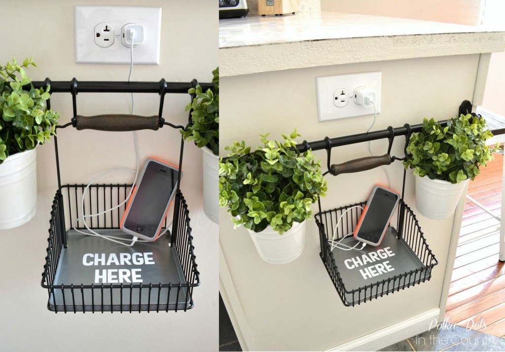 Awesome Ikea Hack of the Week A convenient and cute phone charging station