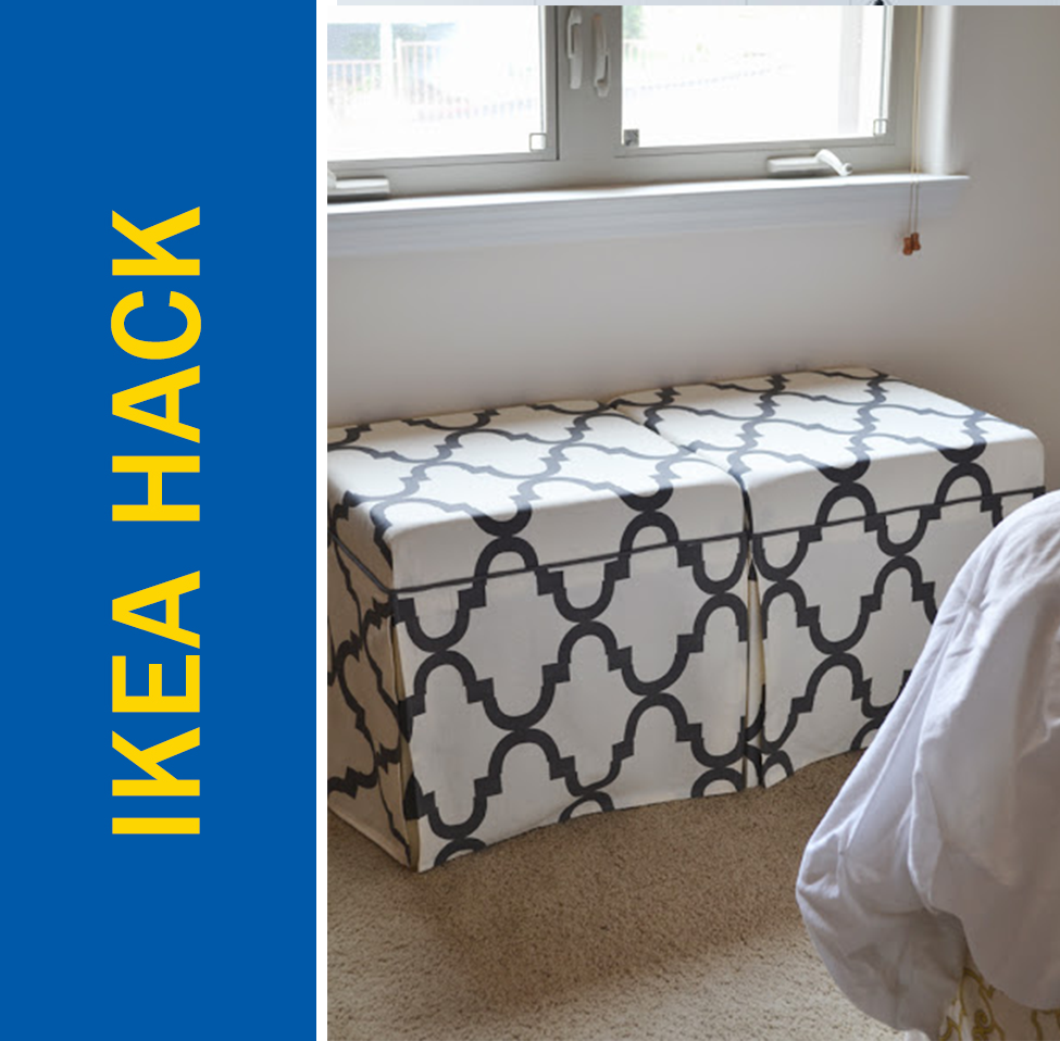 Ikea Hack of the Week: Convert a cheap side table into a chic ottoman