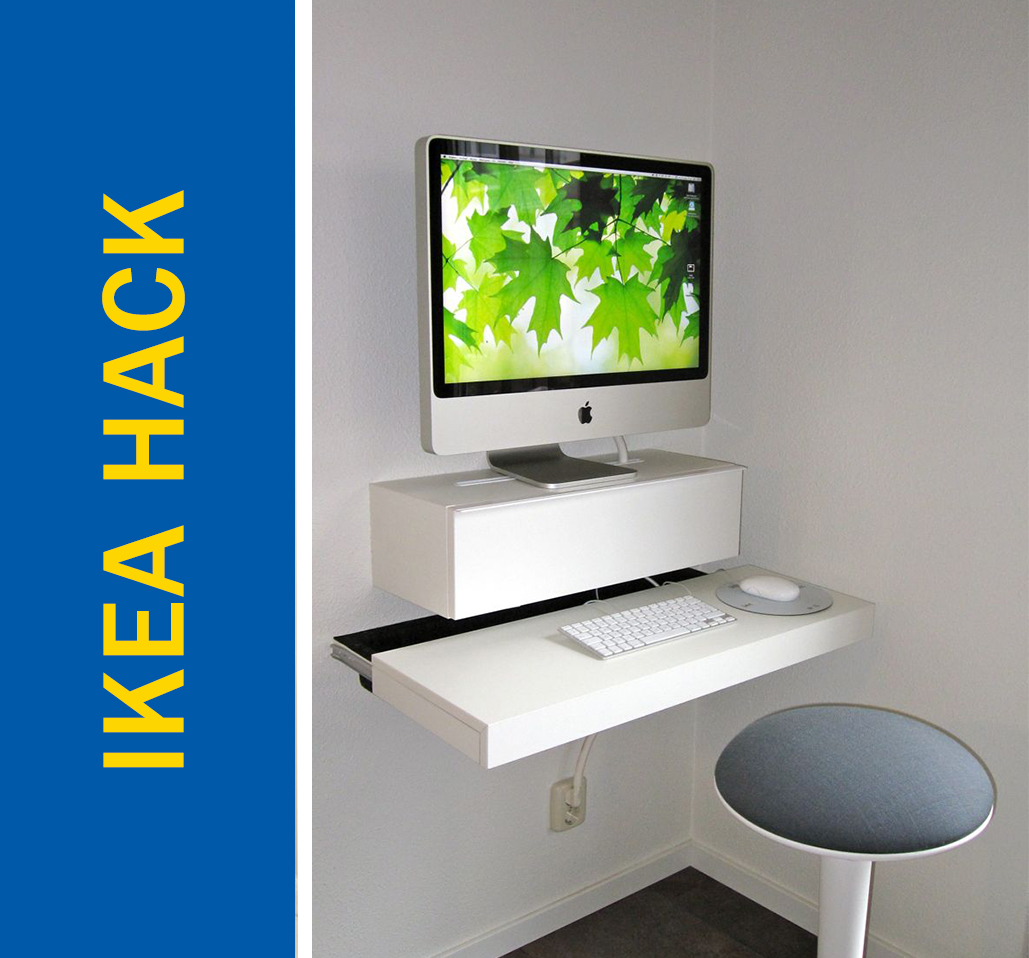 Awesome Ikea Hack Of The Week A Tiny Desk