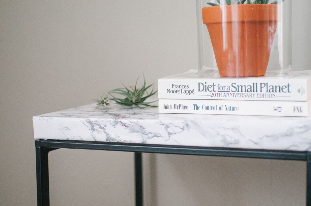 Marble Top Table Ikea Hack