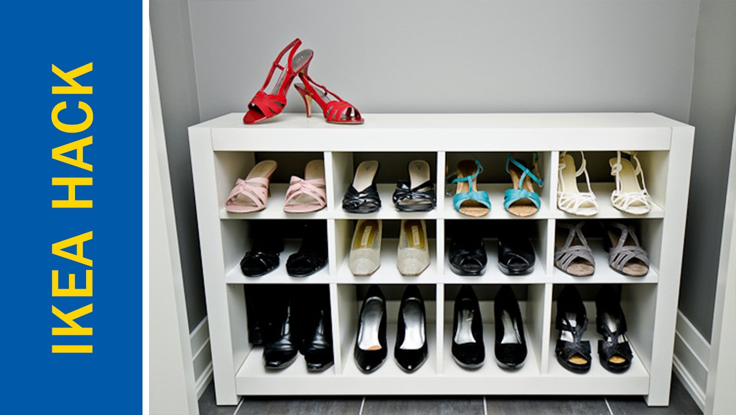 Do It Yourself : IKEA Shoe Cabinet Hack