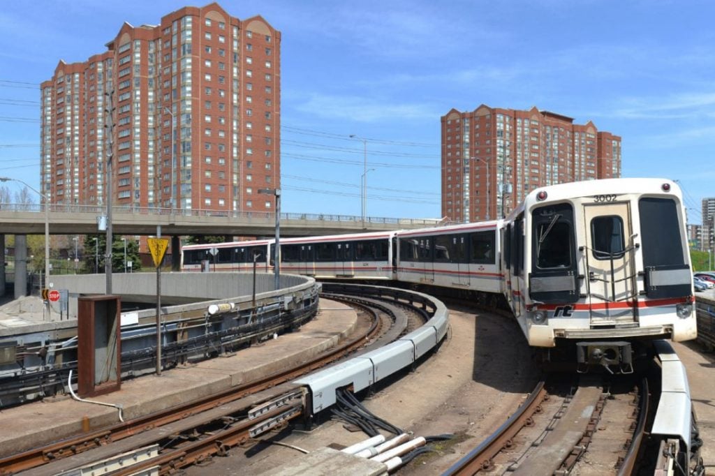 ttc above ground in scarborough